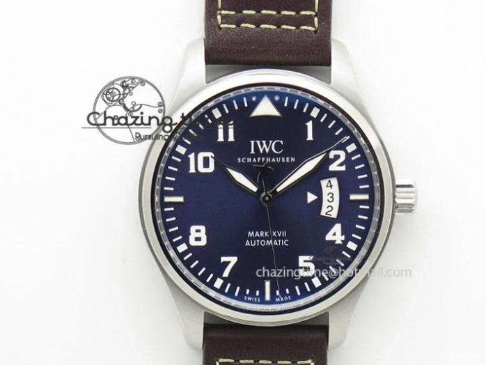 MIROTIME 0523 Portugieser Perpetual Calendar IW503401 V9F 1:1 Best Edition Blue Dial on Black Leather Strap A Contemporary 7114